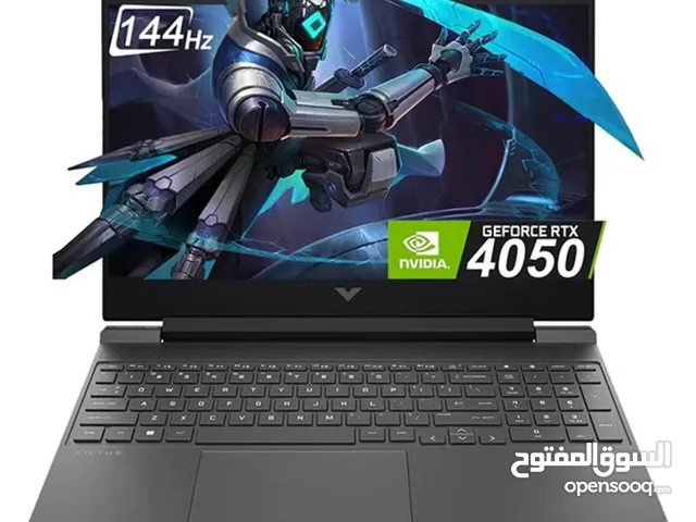HP Victus Gaming Laptop – i5-13420H، RTX 4050، 16GB RAM، SSD 512GB – ألعاب ودراسة – سعر مغري!