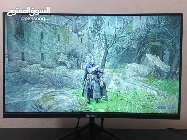 24" Gaming Monitor with Adjustable Stand (IPS Curved Screen) 165hz - PC, PlayStation, XboX