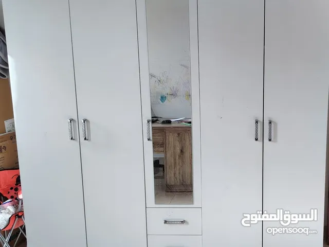 5 door wardrobe, sofa, dressing set, chair, etc..