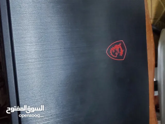 لابتوب msi gf 65 للبيع الجيل العاشر كور اي سفن شبه جديد
