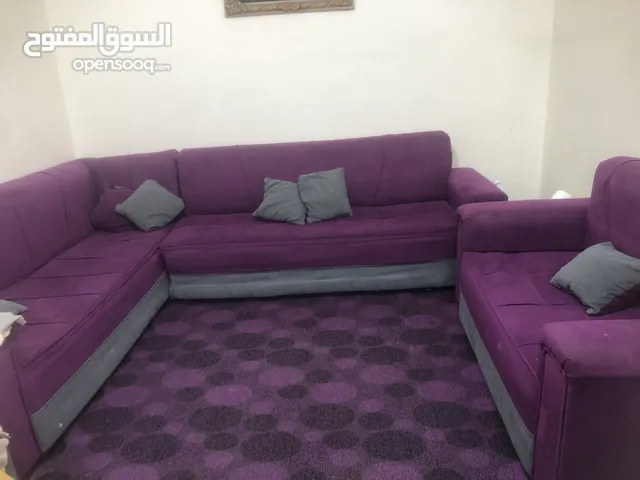 اثاث منزل مستعمل طقم كورنر -براد مكتب-خزانة-مكنسة