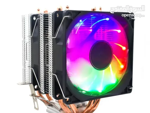 مبرد هوائي TICHRIC مروحتين RGB