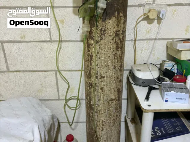 اسطوانة اكسجين مع ساعه للبيع