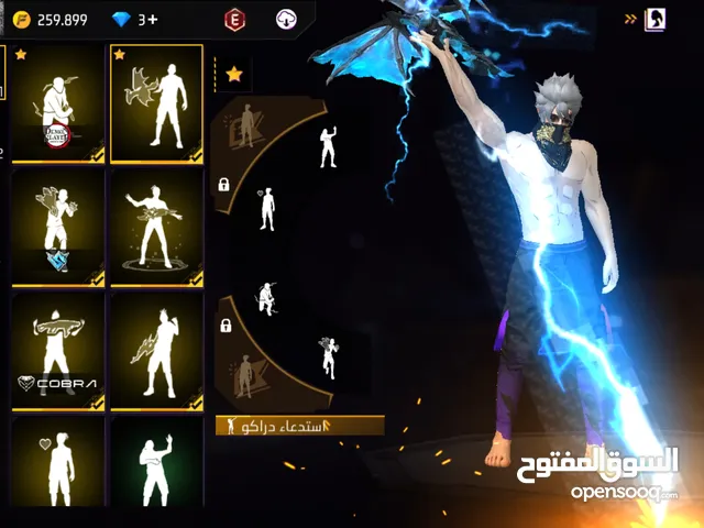 Free Fire Accounts and Characters for Sale in Amman