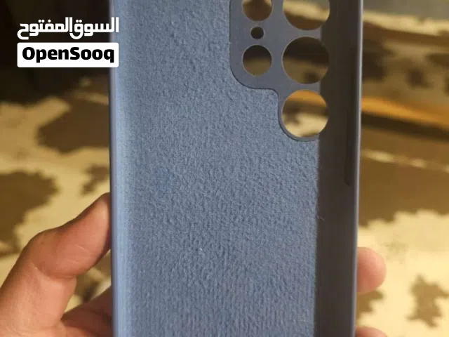 كفر سليكون مبطن بقماش من الداخل للسامسونج جلاكسي اس 23 الترا بسعر رمزي ( إقرأ الوصف)