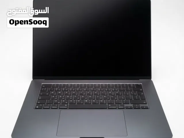 MacBook Air 15” M3 - 8GB RAM - 256GB SSD - لون Midnight - بطارية 100%