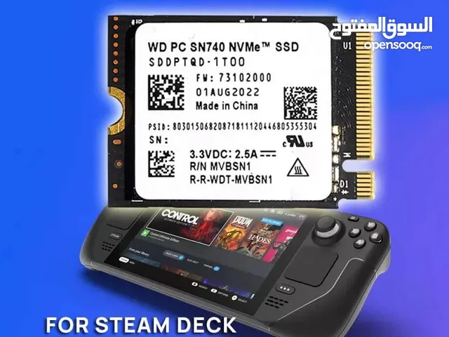 طور ذاكرة جهازك الى حجم 2 تيرا Steam Deck