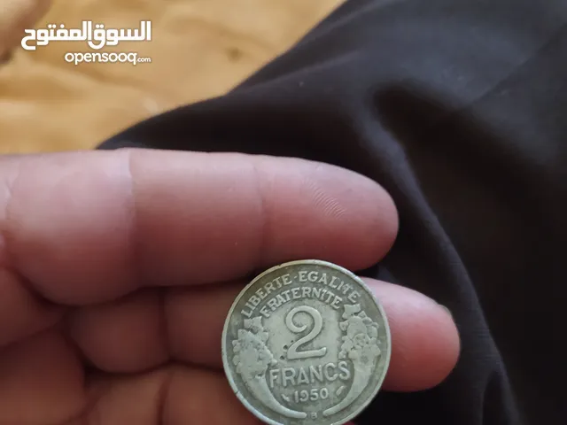 2فرنكات فرنسية لسنة 1950