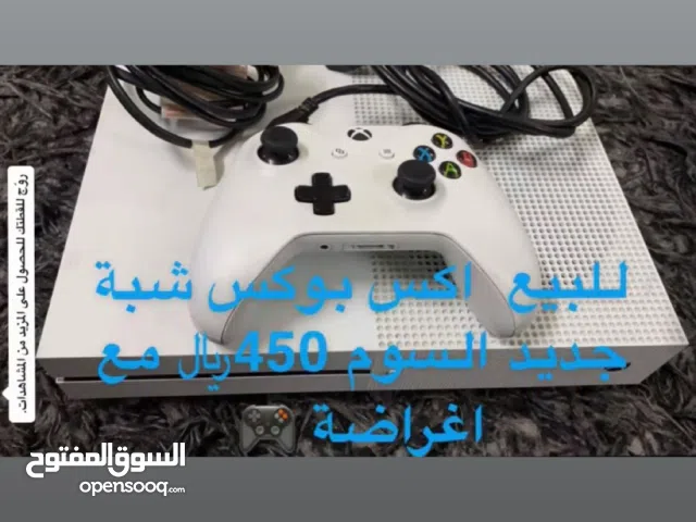 اكس بوكس نضيف مع اغراصة للبيع وتساب