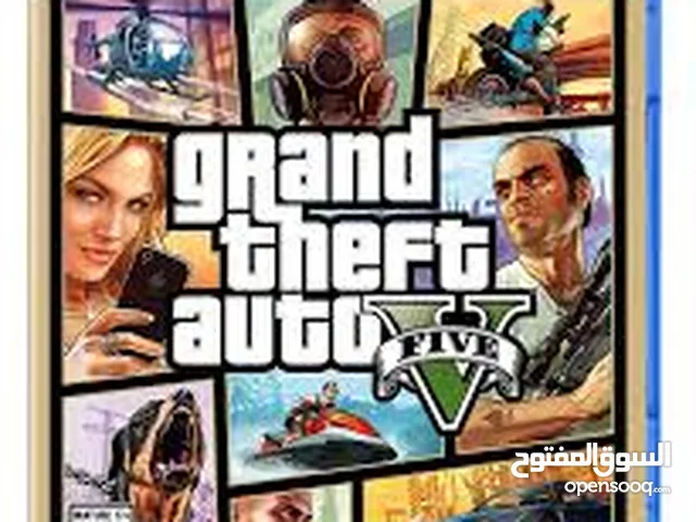 قرص GTA 5 PS5 مستعمل قليل جداً