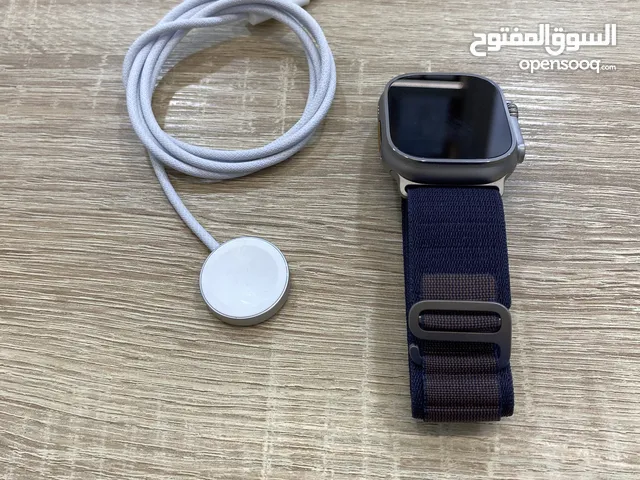 Apple watch ultra 2 جديدة غير مشغلة بدون الكرتونة بطارية 100% مع جميع ملحقاتها الاصلية