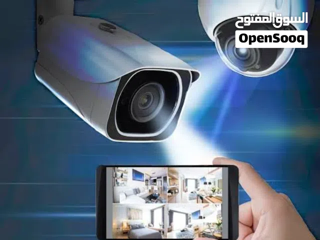فني تركيب وصيانة كاميرات المراقبة