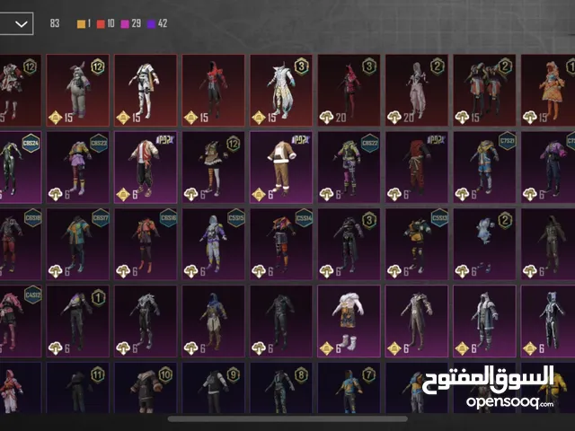 Pubg Accounts and Characters for Sale in Madaba