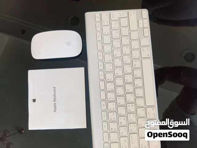 للبيع ماوس وكيببورد ابل الاصلي شبة الجديد