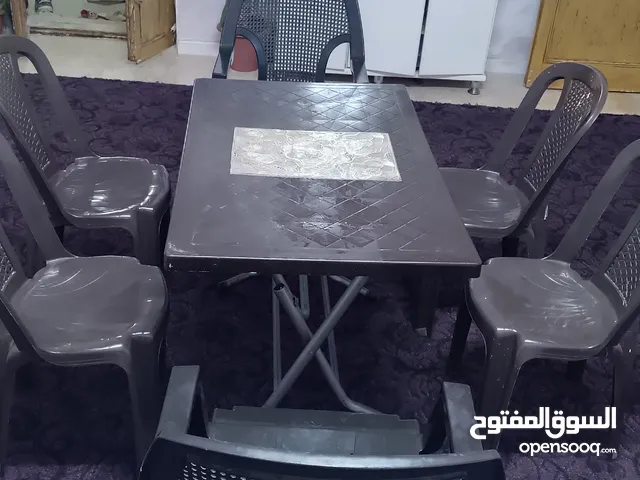 طاوله سفره مع ست كراسي