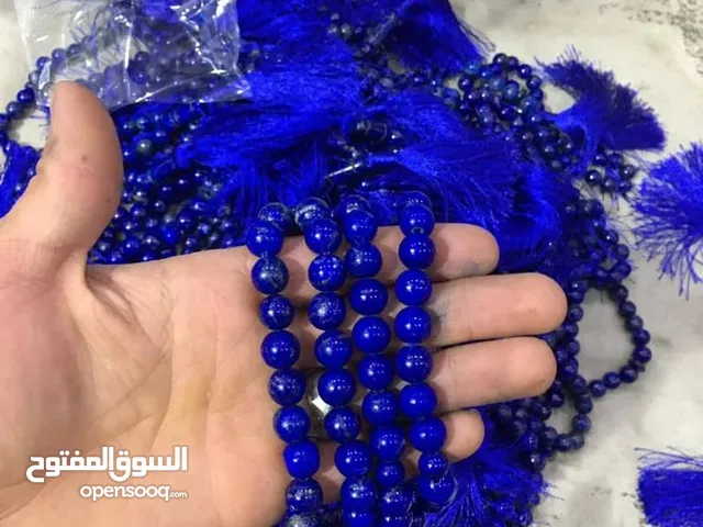 Tasbeeh التسبیح عداد لازورد  ،شا مقصود افغاني  Afghan lapis lazuli and shah Maqsood stone Tasbeeh .
