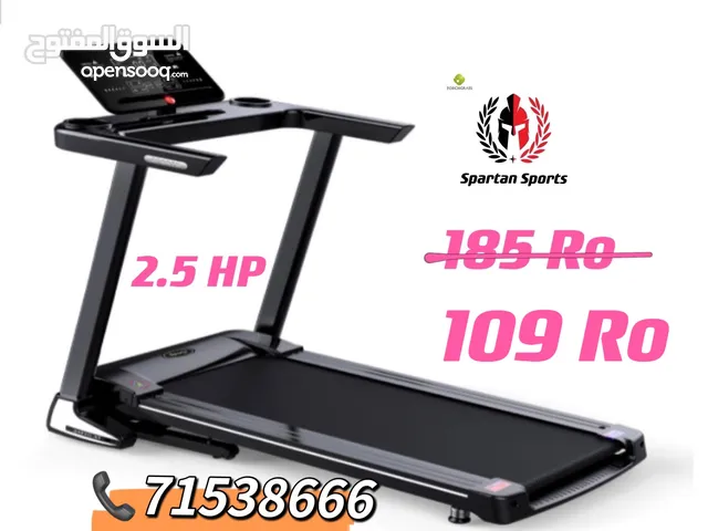 Treadmill 2.5 HP limited offer !