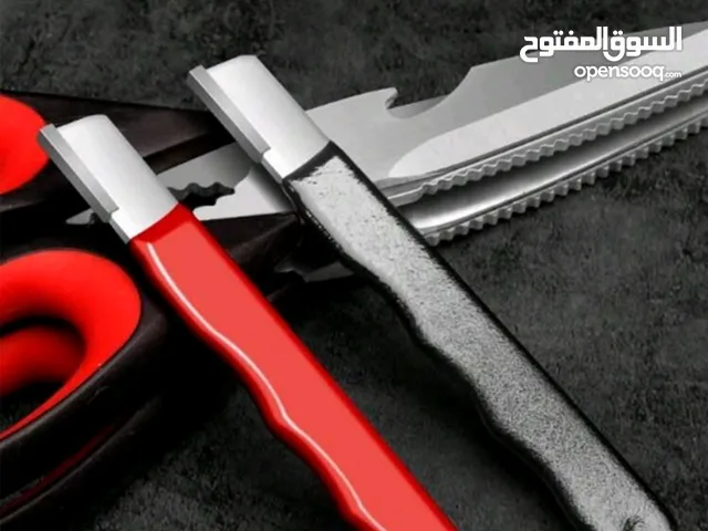 مسن ومنظف مقص متعدد الاستخدام