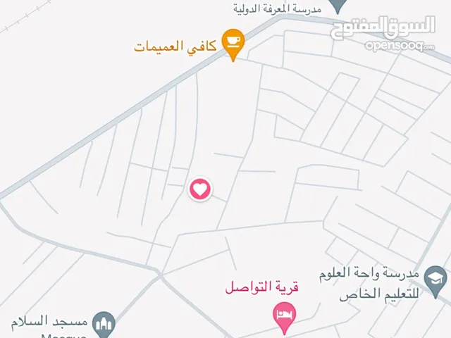 أرض 275 متر    بوابة الجبس حي السلام