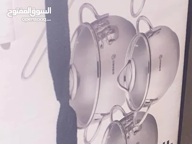 طناجر كركماز الاصلي طقم كامل جديدة بعدها بل كرتونه مش مستعملات بل مره