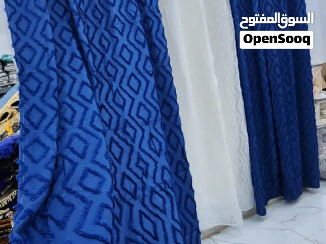 ستائر بوهيمي مع شيفون أبيض – 3 قطع تصميم عصري يجمع بين الفخامة والراحة