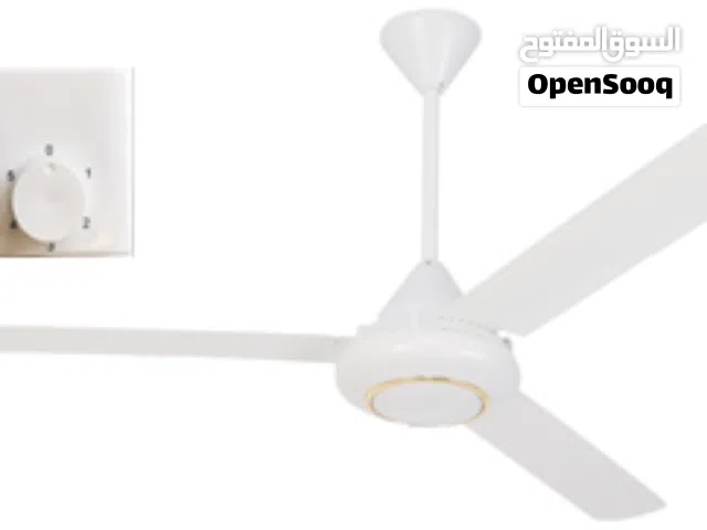 Loox Ceiling Fan – 75W Pure Copper Motor, 5 Speeds, مروحة سقف لوكس