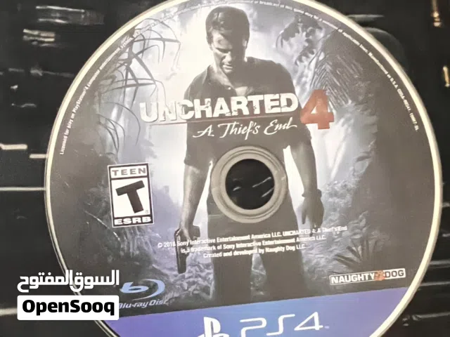 سي دي UNCHARTED 4 للبيع
