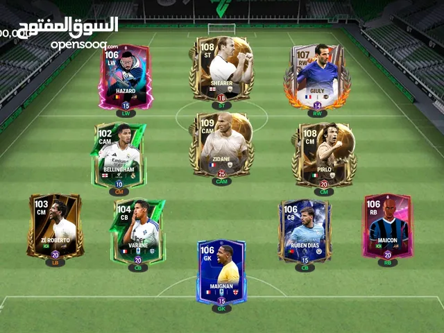 حساب فيفا للبيع اوفر 107 والسعر 500 جنيه سلم تستلم كلمني واتس
