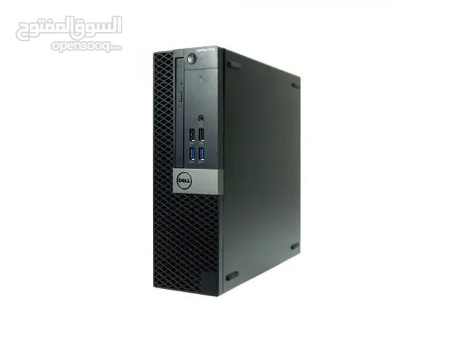 جهاز PC احترافي كمبيوتر ديل اوبيتلكس كور اي 7 الجيل السادس 4كور 8كاش يدعم GPU 8GB رامات 16 DDR4