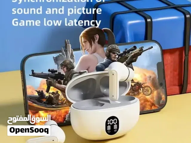 سماعة رياضية مريحة بتصميم تعليقي مناسبة للرياضة، الجري، والأنشطة اليومية