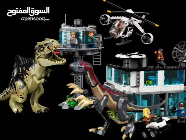 مجموعة سيتات ليغو اصلي مختوم دنماركي