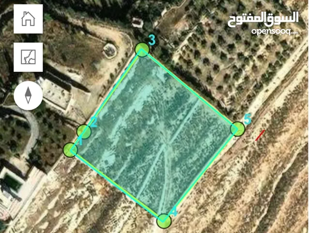 عرض رقم  279  ارض  للبيع في  شمال عمان  ارض للبيع في عين الباشا/  الخرشا    المساحة 4512  م2   سكن ج