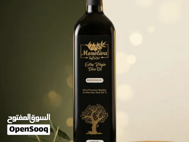زيت زيتون مونولفيا بكر ممتاز- اكسترا فيرجن -زجاج- كروناكي يوناني