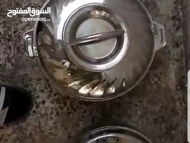 طناجر وحلل بوفيه ستانلس ستيل حسب الصور  stanlis stell bofee pot 9 process as per photos
