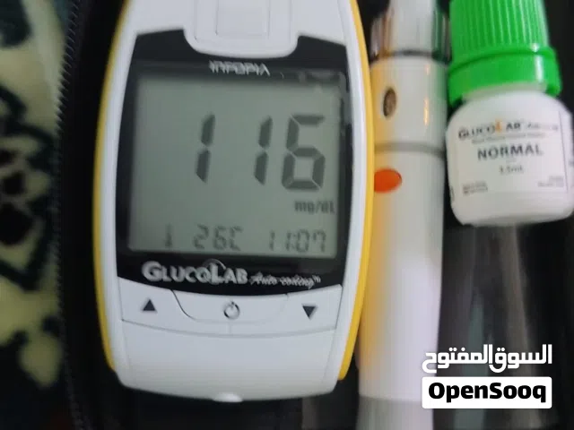جهاز فحص السكر بالدم GlucoLab Auto-coding