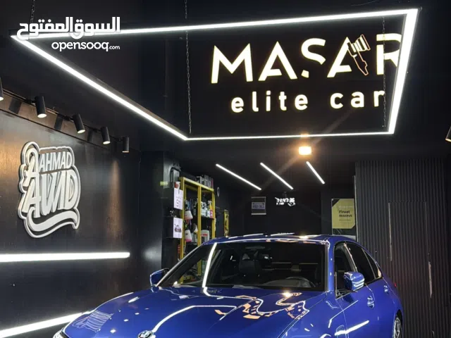 BMW 330e هايبرد اضافات فل فل عداد 59 الف   فقط ترخيص2020 امكانية البيع والبدل مميزة موجودة برام الله