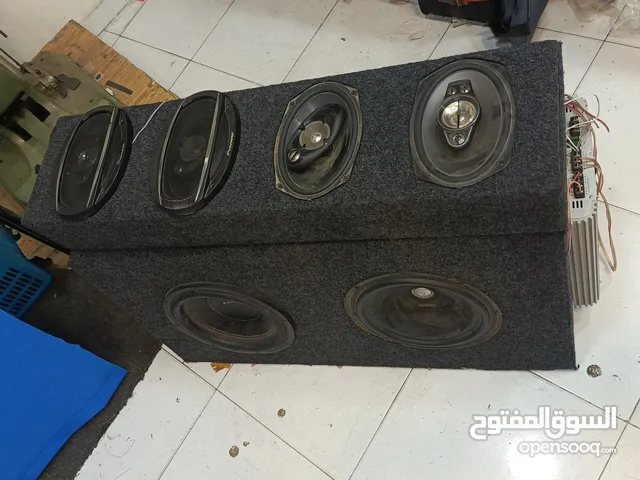 سيستم سيارات صبين اربع سماعات صندوق كبير مع جهاز للبيع فحص كامل