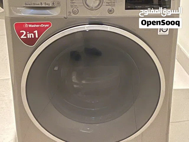 LG-8:5KG WASHRY&DRYER.100%. DARK COLOR