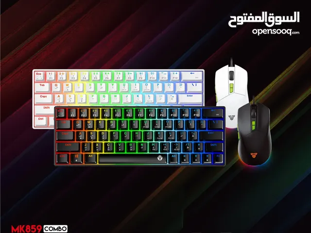 Fantech Atom63 MK859c Mechanical Gaming Keyboard & Mouse Arabic/English كيبورد وماوس فانتيك