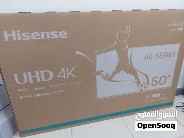Hisense 50A61N 4K Ultra HD Smart Television 50inch used for 2 months