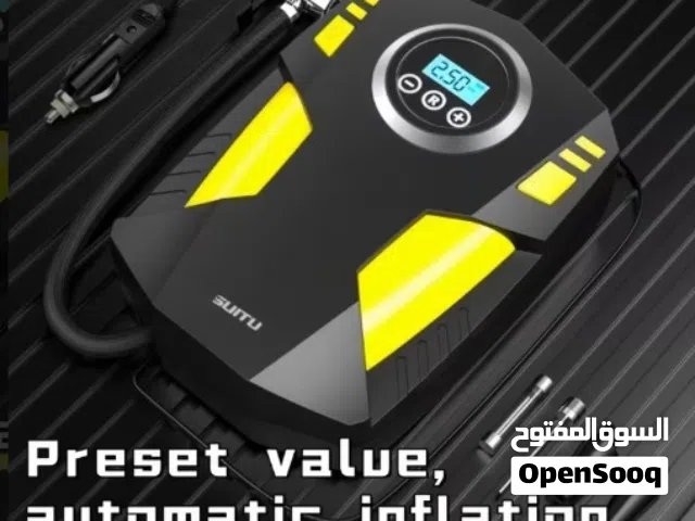 مضخة هواء كهربائية لإطارات السيارات