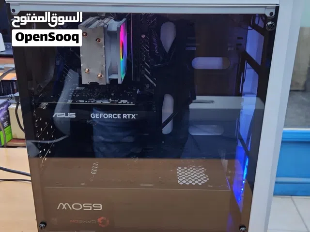 للبيع بي سي جيمنق Core i5 12Gen/16GB Ram/256GB ssd+1TB/Rtx 3060 ti 8gb