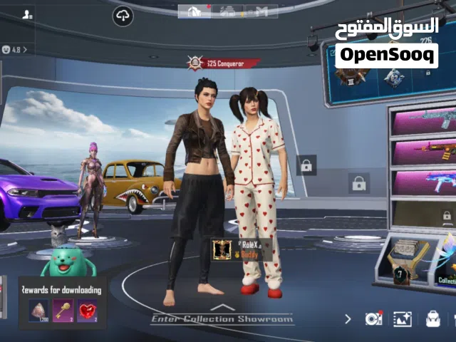 حساب ببجي البيع