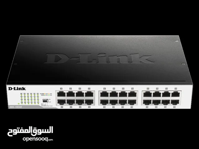 D-Link DGS-1024D 24 Port Gigabit Unmanaged Switch, Rackmount - Desktop