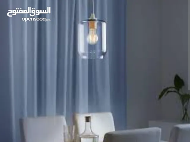 ikea klovan ceiling pendant إضاءة معلقة زجاج شفاف