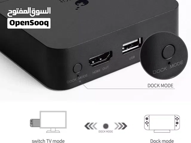 دوك ستيشن تايب سيGulikit Dock Portable Slim Charging Stand Switch to HDMI Adapter For Switch