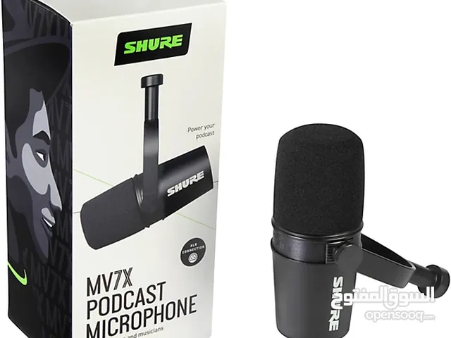 Shure MV7X Dynamic Broadcast Microphone