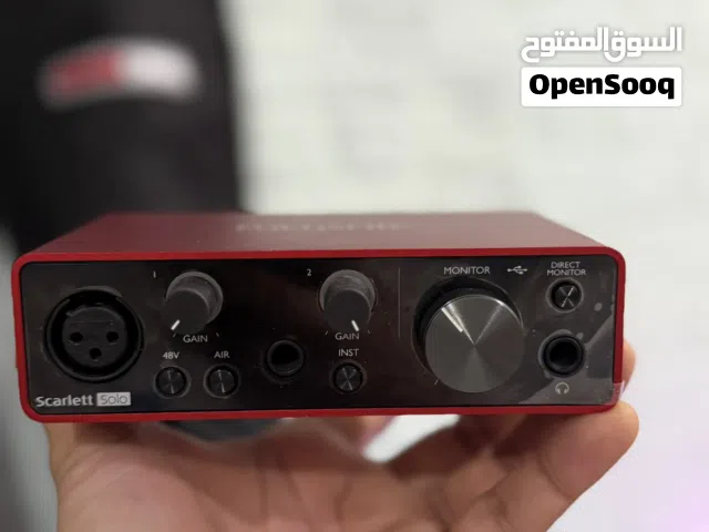 Focusrite Scarlett Solo (3rd Gen) USB Audio Interface