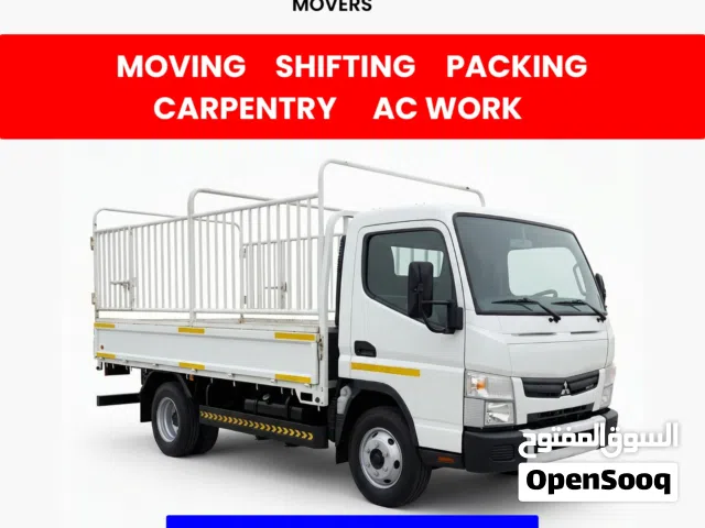 House Shifting, office, flat, villa, and hotel room shifting transport services are available.