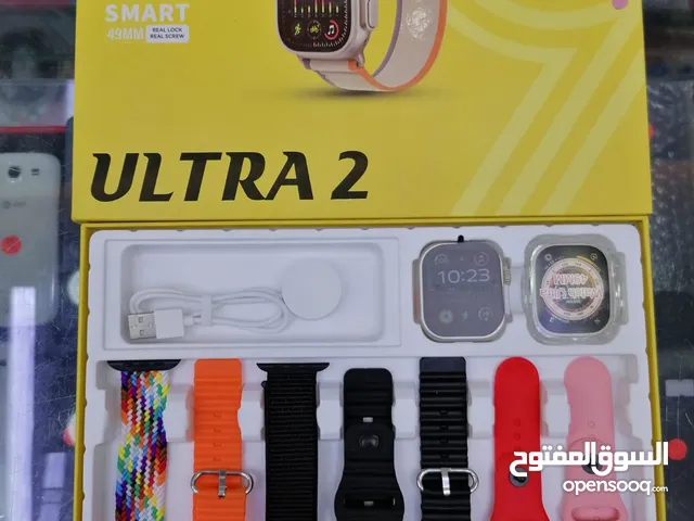 smart  watch ultra Two  .. with seven straps Good quality